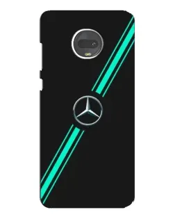 Чехол для Motorola MOTO G7 Plus с картинкой «Спортивные линии Mercedes»