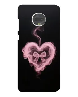 Чехол для Motorola MOTO G7 Plus с картинкой «Дымчатое сердце»