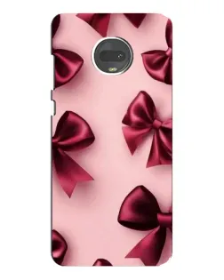 Чехол для Motorola MOTO G7 Plus с картинкой «Бордовый атлас»