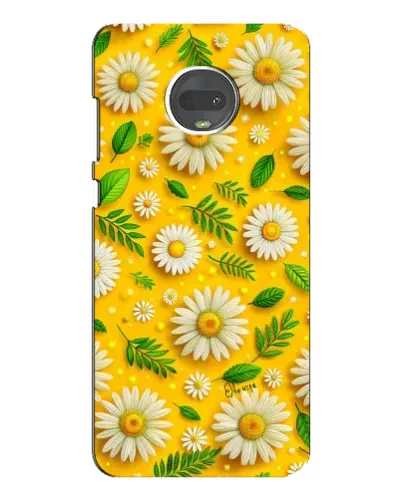 Чехол для Motorola MOTO G7 Plus с картинкой «Ромашковое солнце»
