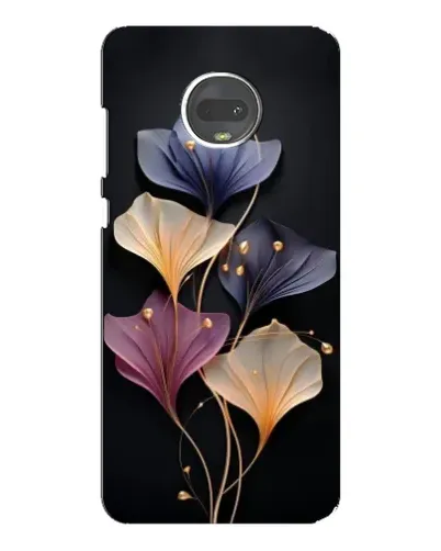 Чехол для Motorola MOTO G7 Plus с картинкой «Лиловые цветы грации»