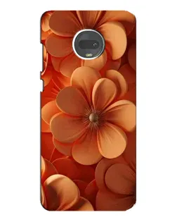 Чехол для Motorola MOTO G7 Plus с картинкой «Оранжевый макро цветок» Чехол для Motorola MOTO G7 Plus с картинкой «Оранжевый макро цветок»