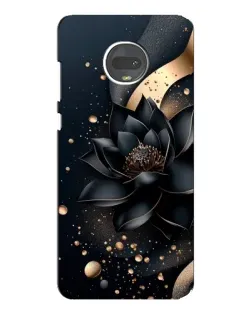 Чехол для Motorola MOTO G7 Plus с картинкой «Черный лотос» Чехол для Motorola MOTO G7 Plus с картинкой «Черный лотос»