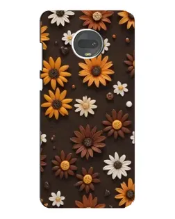 Чехол для Motorola MOTO G7 Plus с картинкой «Узор из маленьких подсолнухов» Чехол для Motorola MOTO G7 Plus с картинкой «Узор из маленьких подсолнухов»