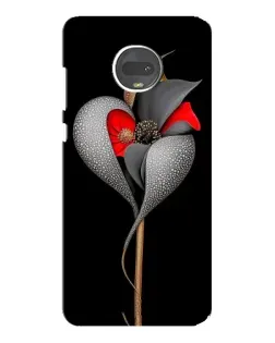 Чехол для Motorola MOTO G7 Plus с картинкой «Серебряный фантазийный цветок» Чехол для Motorola MOTO G7 Plus с картинкой «Серебряный фантазийный цветок»