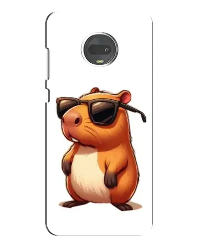 Чехол для Motorola MOTO G7 Plus с картинкой «Капибара в очках» Чехол для Motorola MOTO G7 Plus с картинкой «Капибара в очках»