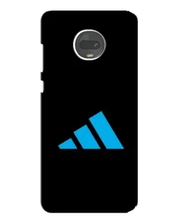 Чехол для Motorola MOTO G7 с картинкой «Adidas Cyan Logo»