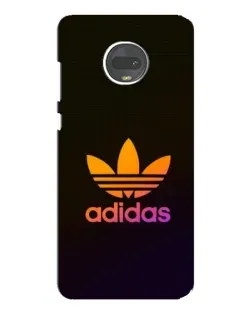 Чехол для Motorola MOTO G7 с картинкой «Градиент Adidas»