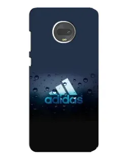 Чехол для Motorola MOTO G7 с картинкой «Adidas Water Drops»