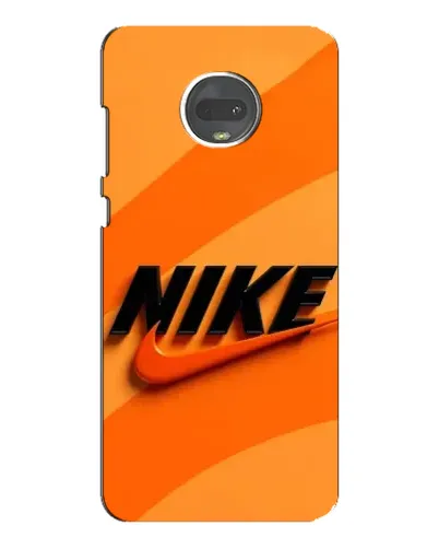 Чохол для Motorola MOTO G7 з картинкою «Помаранчевий драйв Nike»