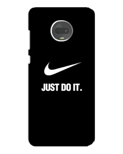 Чохол для Motorola MOTO G7 з картинкою «Класичний принт Nike»