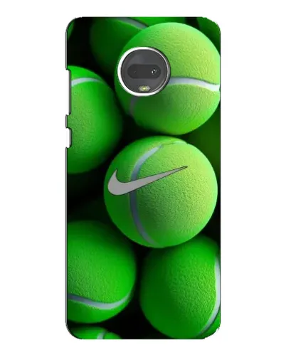 Чохол для Motorola MOTO G7 з картинкою «Тенісні м'ячі Найк»