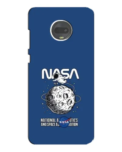 Чохол для Motorola MOTO G7 з картинкою «NASA — місячна місія»