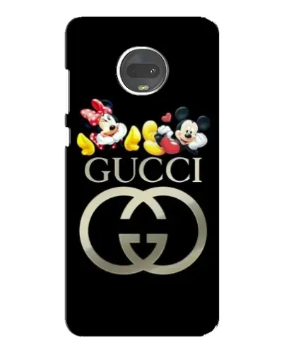 Чехол для Motorola MOTO G7 с картинкой «Gucci — герои Disney»