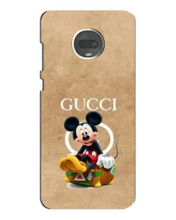 Чехол для Motorola MOTO G7 с картинкой «Микки Маус Gucci — крафт» Чехол для Motorola MOTO G7 с картинкой «Микки Маус Gucci — крафт»