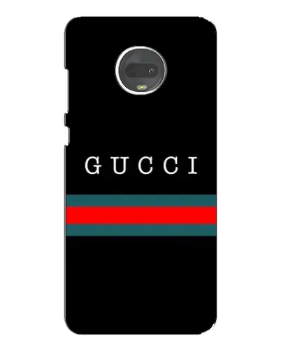 Чехол для Motorola MOTO G7 с картинкой «Gucci — красный пояс»