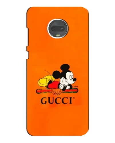Чехол для Motorola MOTO G7 с картинкой «Микки Маус Gucci — оранж» Чехол для Motorola MOTO G7 с картинкой «Микки Маус Gucci — оранж»