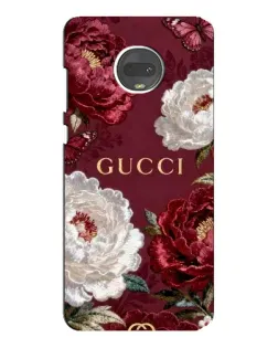 Чехол для Motorola MOTO G7 с картинкой «Gucci — бордовые розы» Чехол для Motorola MOTO G7 с картинкой «Gucci — бордовые розы»