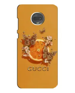 Чехол для Motorola MOTO G7 с картинкой «Gucci — золотые бабочки» Чехол для Motorola MOTO G7 с картинкой «Gucci — золотые бабочки»