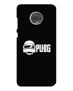 Чехол для Motorola MOTO G7 с картинкой «PUBG — классический лого»