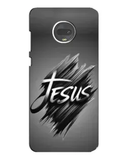Чехол для Motorola MOTO G7 с картинкой «Надпись Jesus Graffiti»