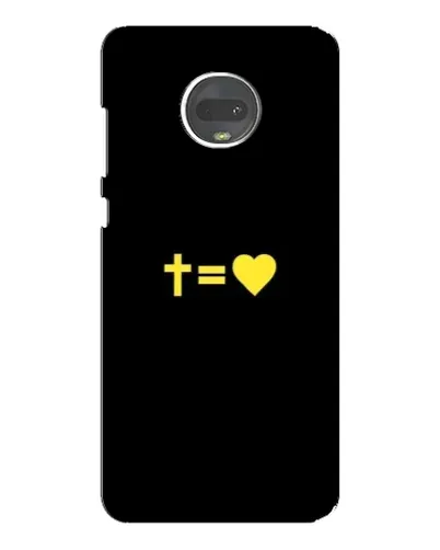 Чехол для Motorola MOTO G7 с картинкой «Сердце и Крест» Чехол для Motorola MOTO G7 с картинкой «Сердце и Крест»