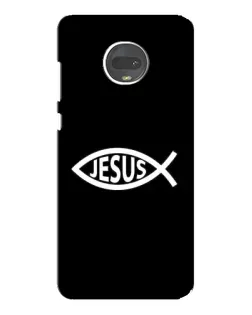 Чехол для Motorola MOTO G7 с картинкой «Классический Jesus»