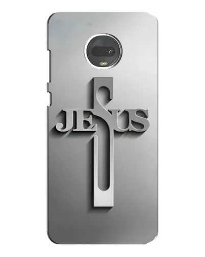 Чохол для Motorola MOTO G7 з картинкою «Металевий хрест Jesus» Чохол для Motorola MOTO G7 з картинкою «Металевий хрест Jesus»