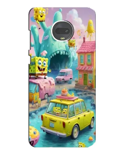 Чехол для Motorola MOTO G7 с картинкой «Монстр-трак приключения»
