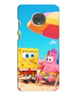 Чехол для Motorola MOTO G7 с картинкой «Отдых на пляже»