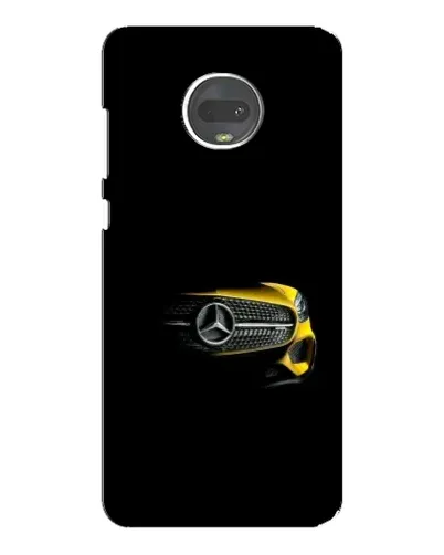 Чехол для Motorola MOTO G7 с картинкой «Mercedes — ретро стиль»