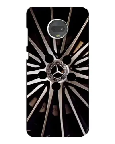 Чехол для Motorola MOTO G7 с картинкой «Диск Mercedes»