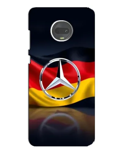 Чехол для Motorola MOTO G7 с картинкой «Mercedes — флаг Германии»