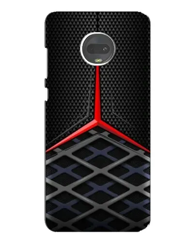 Чехол для Motorola MOTO G7 с картинкой «Mercedes Carbon Grid»