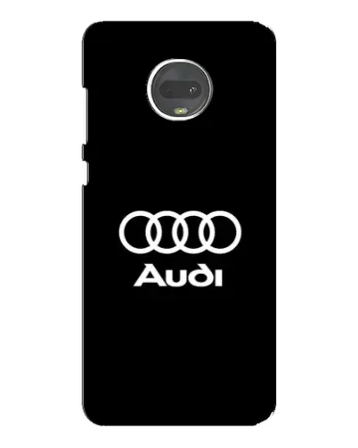 Чехол для Motorola MOTO G7 с картинкой «Классическое лого Audi»