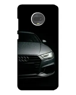 Чехол для Motorola MOTO G7 с картинкой «Audi — детализация кузова» Чехол для Motorola MOTO G7 с картинкой «Audi — детализация кузова»