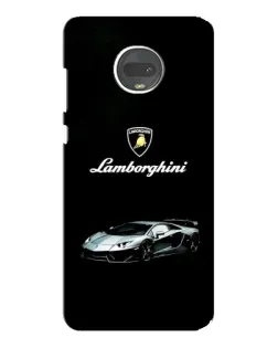 Чехол для Motorola MOTO G7 с картинкой «Логотип Lamborghini классика»