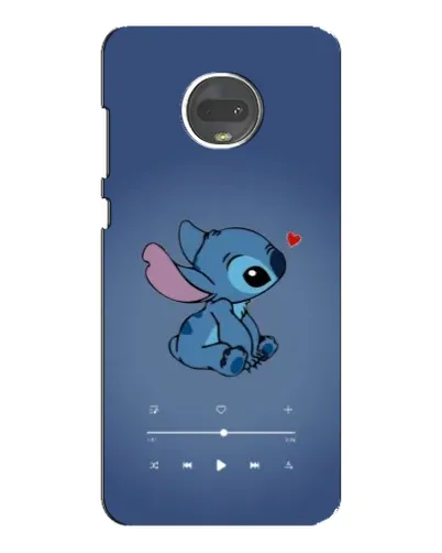 Чехол для Motorola MOTO G7 с картинкой «Музыкальный Stitch»