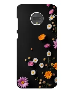 Чехол для Motorola MOTO G7 с картинкой «Цветочная композиция»