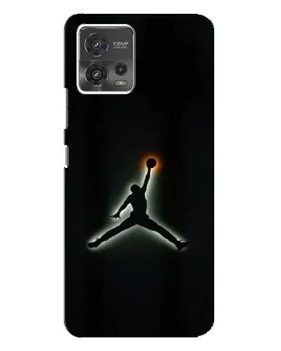 Чехол для Motorola MOTO G72 с картинкой «Jordan Gradient Logo» Чехол для Motorola MOTO G72 с картинкой «Jordan Gradient Logo»