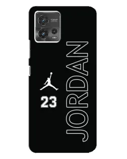 Чехол для Motorola MOTO G72 с картинкой «Jordan Vertical»