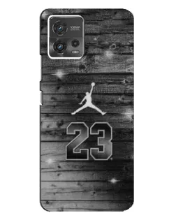 Чехол для Motorola MOTO G72 с картинкой «Jordan Carbon 23»