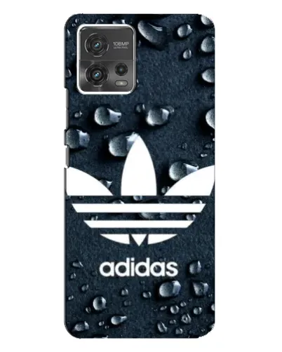Чехол для Motorola MOTO G72 с картинкой «Adidas Trefoil Blue» Чехол для Motorola MOTO G72 с картинкой «Adidas Trefoil Blue»