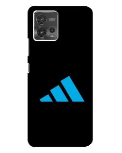 Чехол для Motorola MOTO G72 с картинкой «Adidas Cyan Logo»
