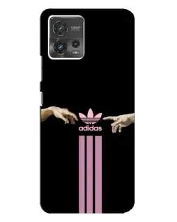 Чехол для Motorola MOTO G72 с картинкой «Adidas Hands»