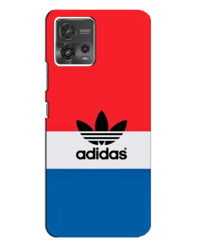 Чехол для Motorola MOTO G72 с картинкой «Ретро блоки Adidas» Чехол для Motorola MOTO G72 с картинкой «Ретро блоки Adidas»