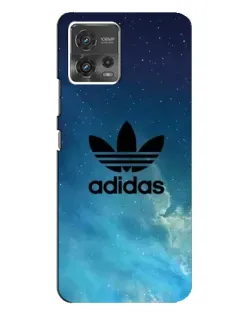 Чехол для Motorola MOTO G72 с картинкой «Adidas Stone Logo»