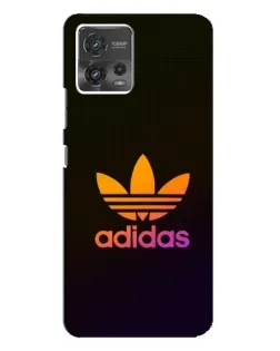 Чехол для Motorola MOTO G72 с картинкой «Градиент Adidas»