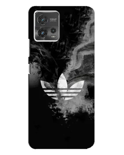 Чехол для Motorola MOTO G72 с картинкой «Абстрактный дым Adidas» Чехол для Motorola MOTO G72 с картинкой «Абстрактный дым Adidas»