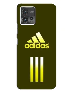 Чехол для Motorola MOTO G72 с картинкой «Оливковый градиент Adidas»